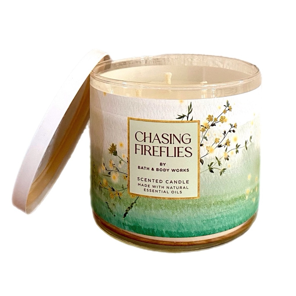 Bath & Bodyworks Chasing Fireflies 3 Wick Candle